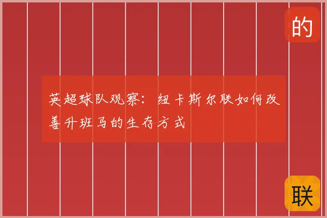 英超球队观察：纽卡斯尔联如何改善升班马的生存方式